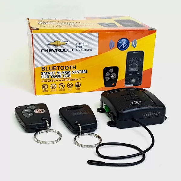 Sistema de alarma tipo chevystar con Bluetooth